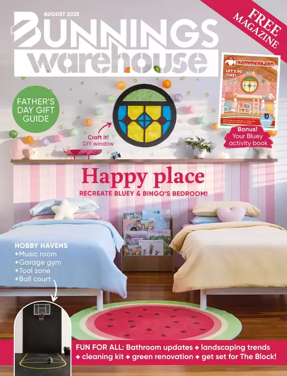 Bunnings Magazine August 2025