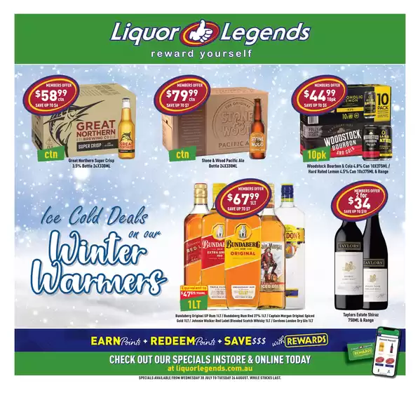 Ice Cold Deals on our Winter Warmers