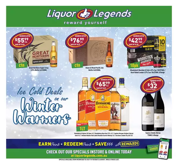 Ice Cold Deals on our Winter Warmers
