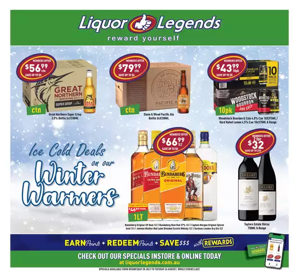 Ice Cold Deals on our Winter Warmers