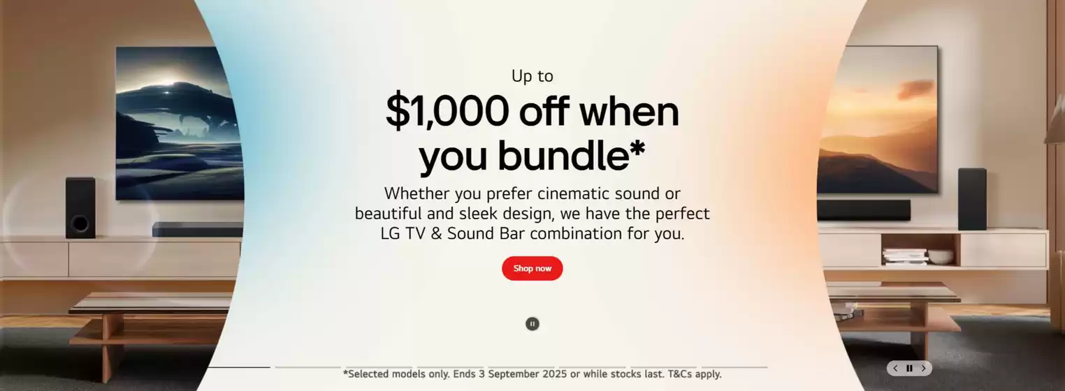 $1000 Off When You Bundle