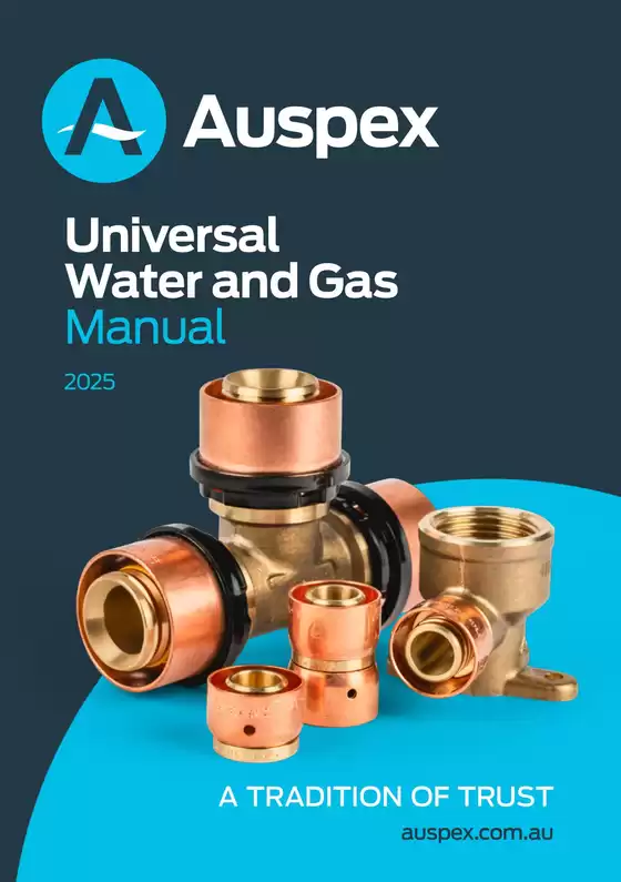 Reece catalogue in | Auspex Universal Manual | 2025-08-01T00:00:00.000Z - 2026-02-28T00:00:00.000Z