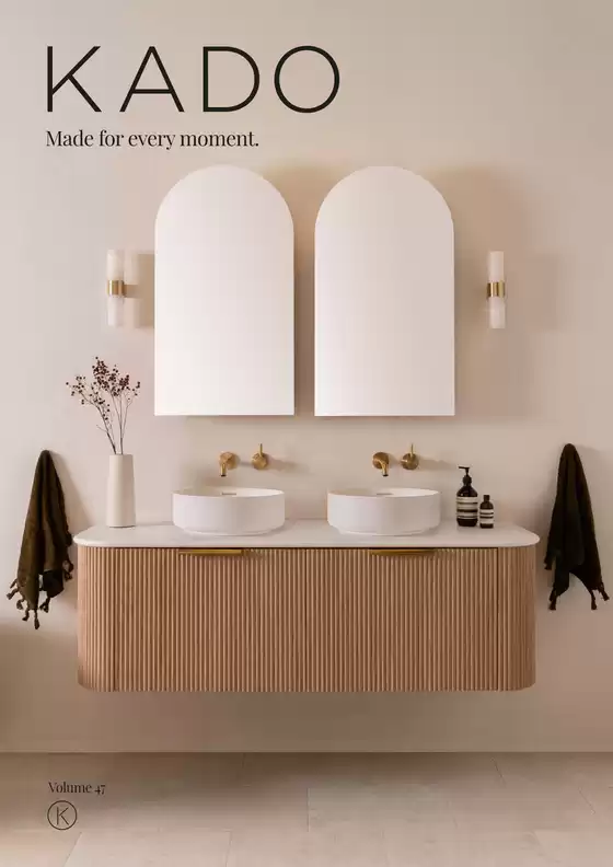 Reece catalogue in | Kado Bathroom Products | 2025-08-01T00:00:00.000Z - 2026-02-28T00:00:00.000Z