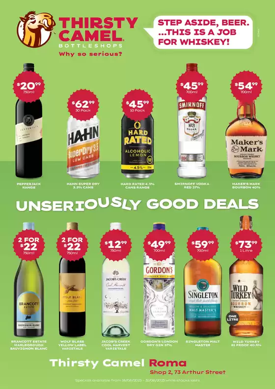 Step aside, Beer…. This is a Job for Whiskey!
