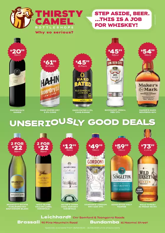 Step aside, Beer…. This is a Job for Whiskey!
