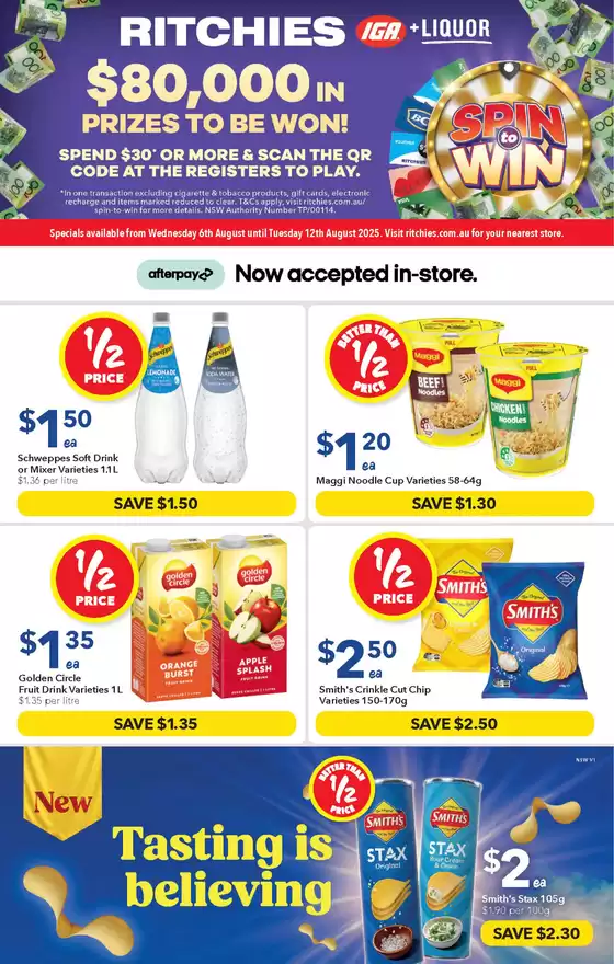 Ritchies catalogue | Ritchies 06/08 | 2025-08-06T00:00:00.000Z - 2025-08-12T00:00:00.000Z