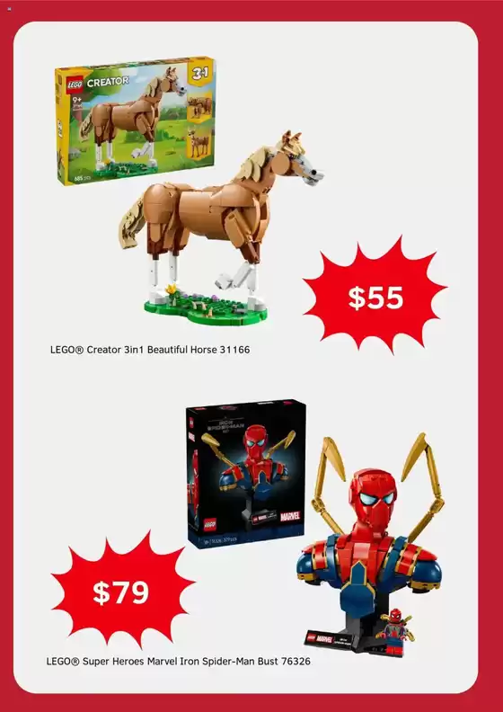 Intro Prices on Selected Lego