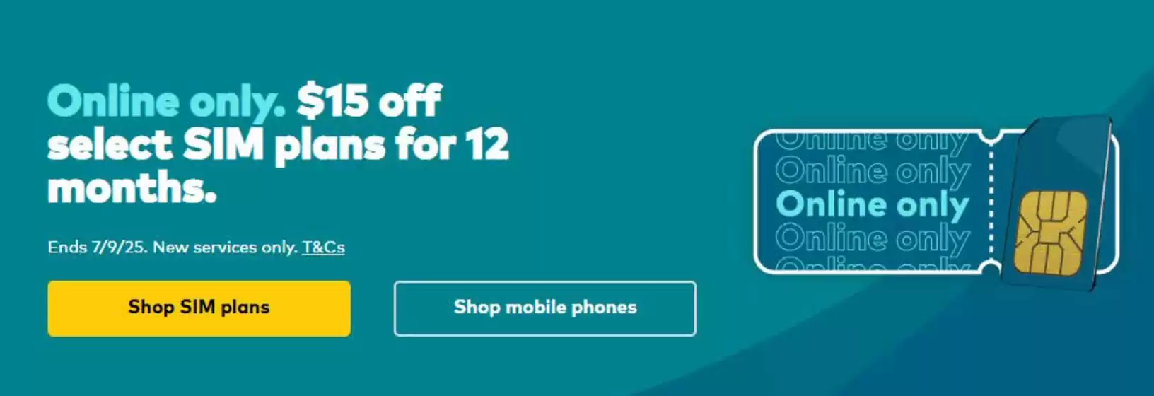 August Sim Plan Deals