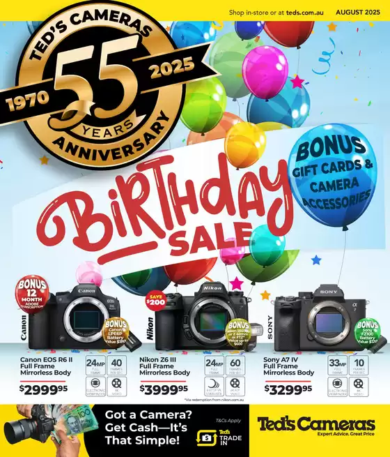 Birthday Sale
