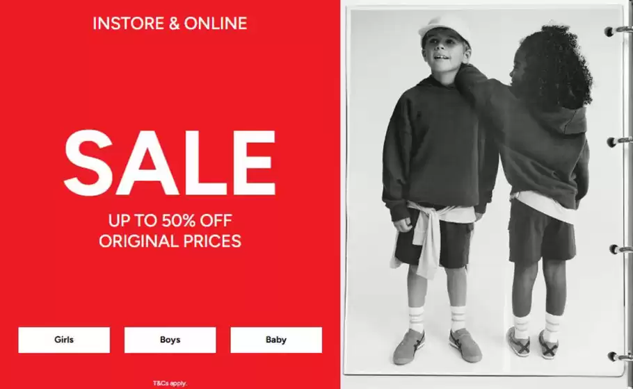 Sale Up To 50% Off Original Prices