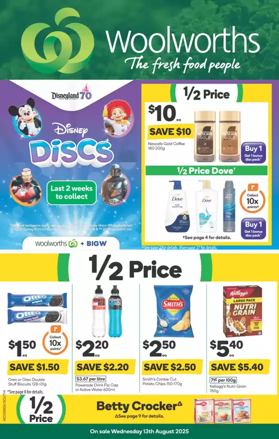Woolworths catalogue in Jandowae QLD | Weekly Specials - 13/08 | 2025-08-13T00:00:00.000Z - 2025-08-19T00:00:00.000Z