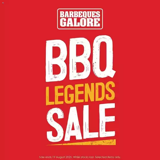 BBQ Legends Sale