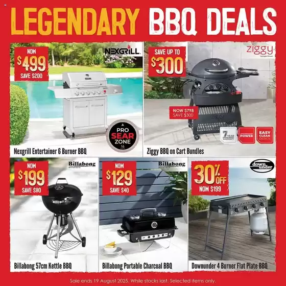 BBQ Legends Sale