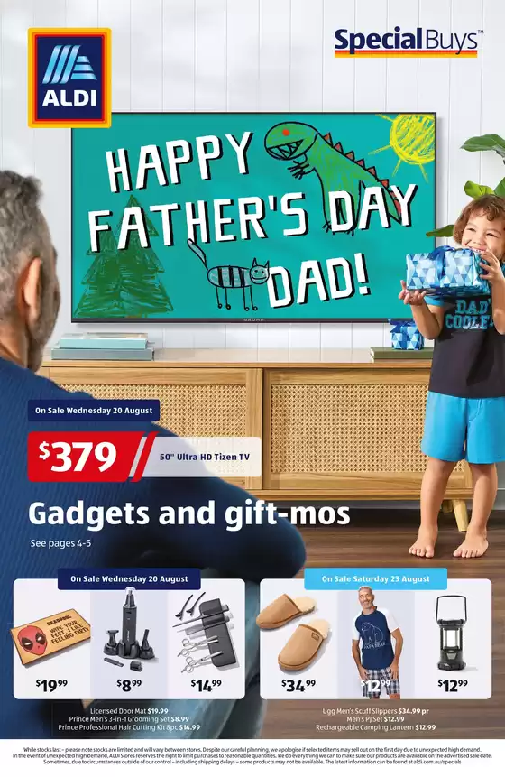 ALDI catalogue in Wundowie WA | ALDI Special Buys | 2025-08-20T00:00:00.000Z - 2025-08-26T00:00:00.000Z