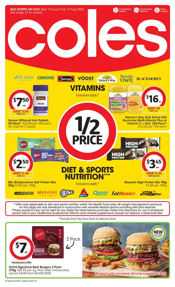 Coles catalogue | Coles Catalogue - 13th Aug | 2025-08-13T00:00:00.000Z - 2025-08-19T00:00:00.000Z