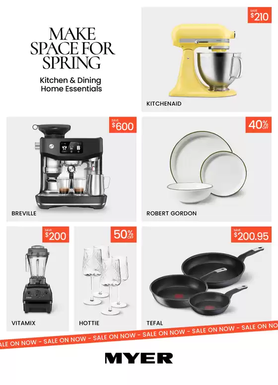 MAKE SPACE FOR SPRING Kitchen & Dining Home Essentials