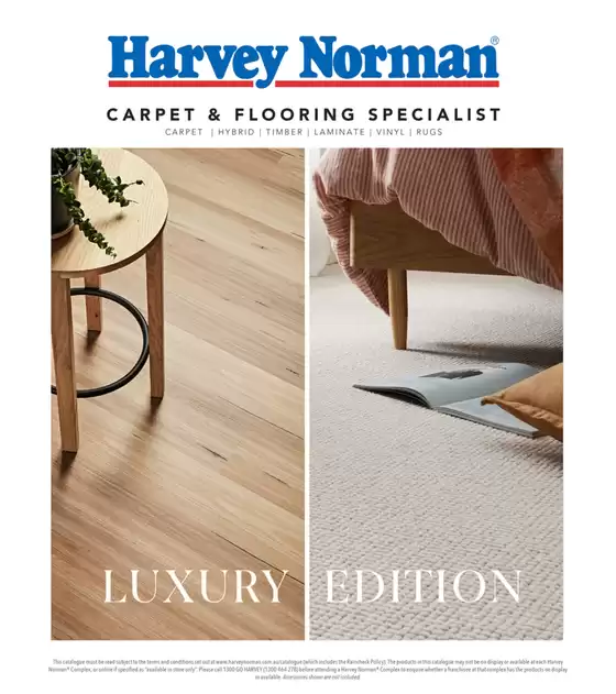 Harvey Norman catalogue in Merimbula NSW | August Flooring Catalogue | 2025-08-07T00:00:00.000Z - 2025-08-25T00:00:00.000Z