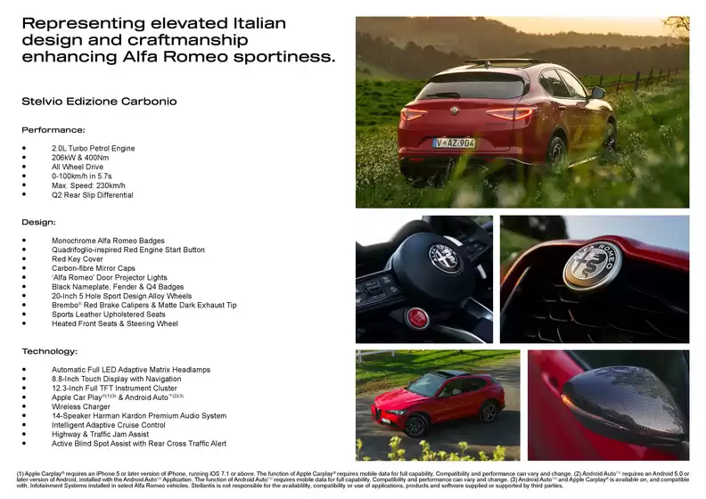 Giulia Stelvio Edizione Carbonio