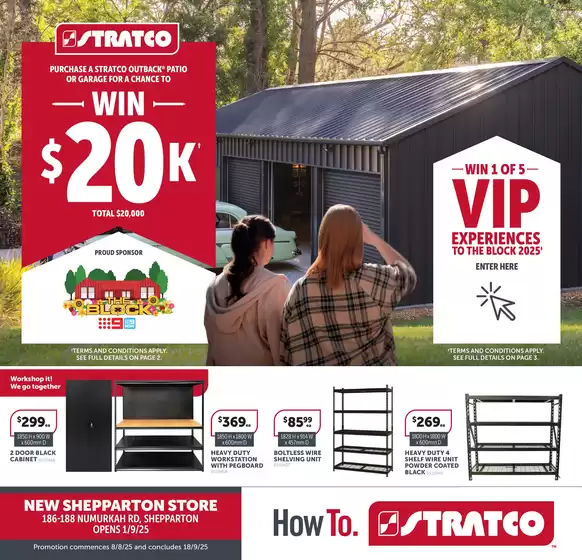 The Block Patios & Sheds 