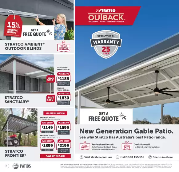 The Block Patios & Sheds 