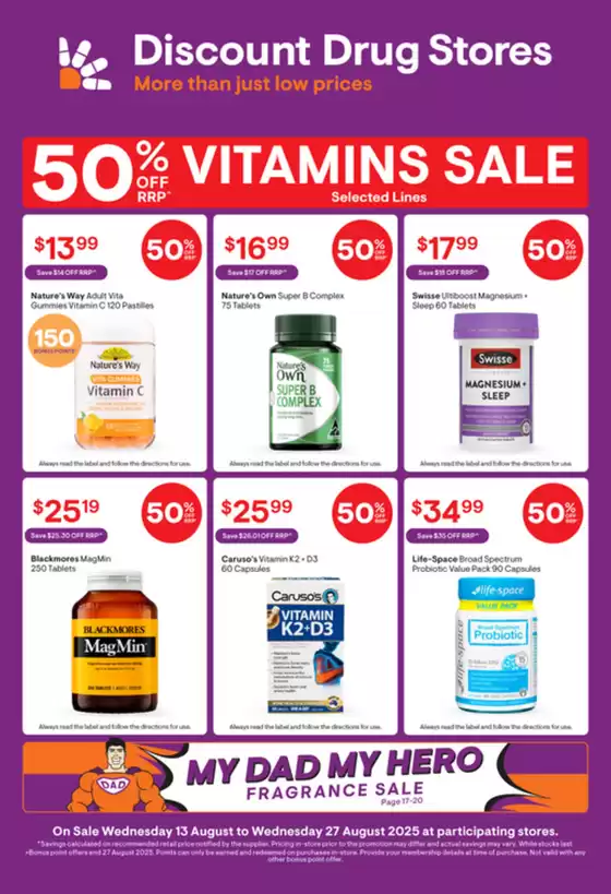 Vitamins Sale