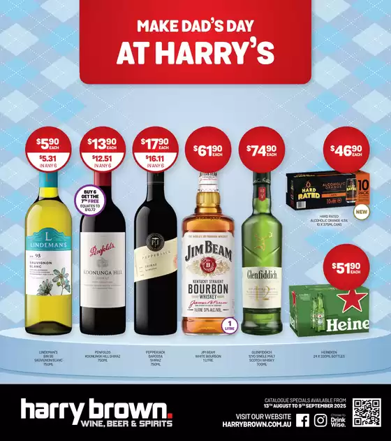 Make Dad's Day at Harry's