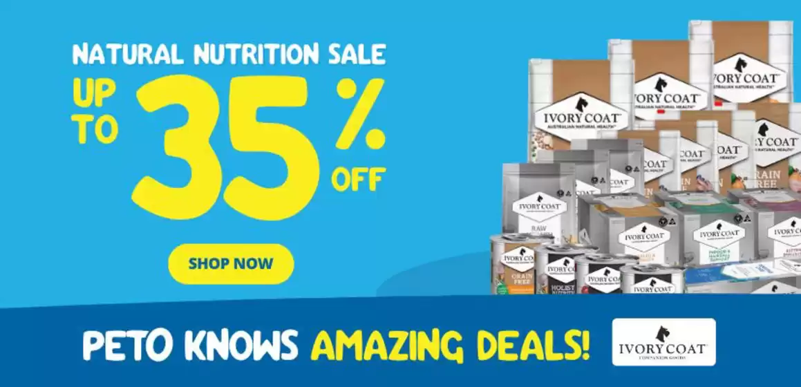 Natural Nutririon Sale