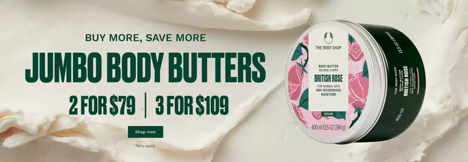 Jumbo Body Butters