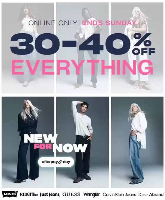 30-40% Off Everything