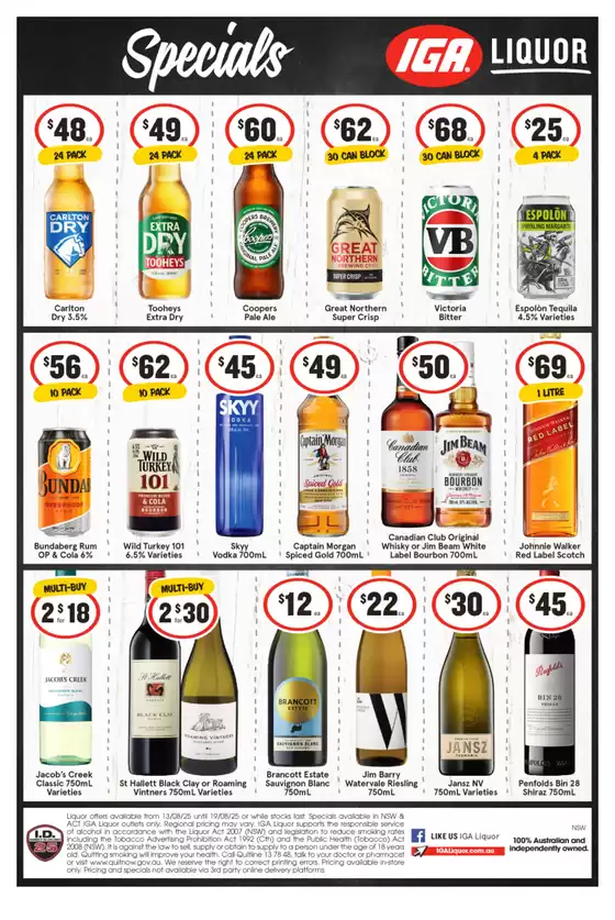 Weekly Specials