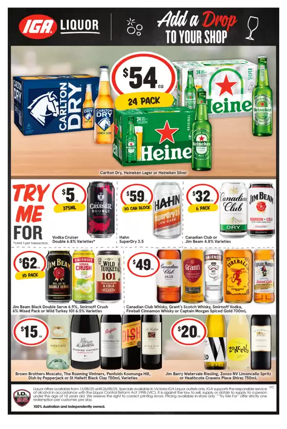 Weekly Specials