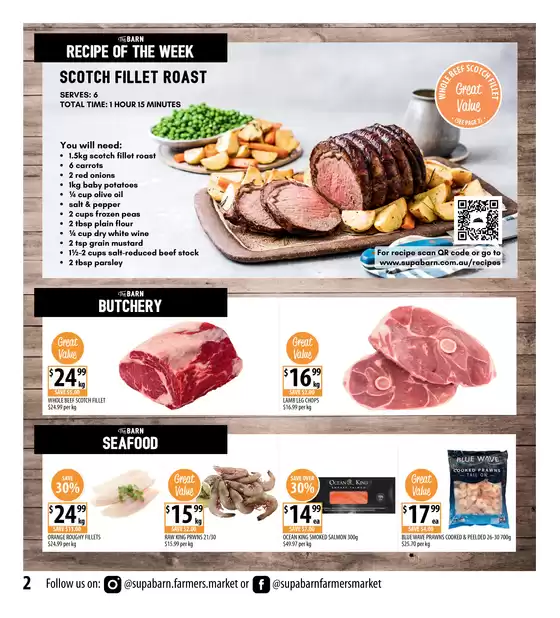 Weekly Specials 13/08