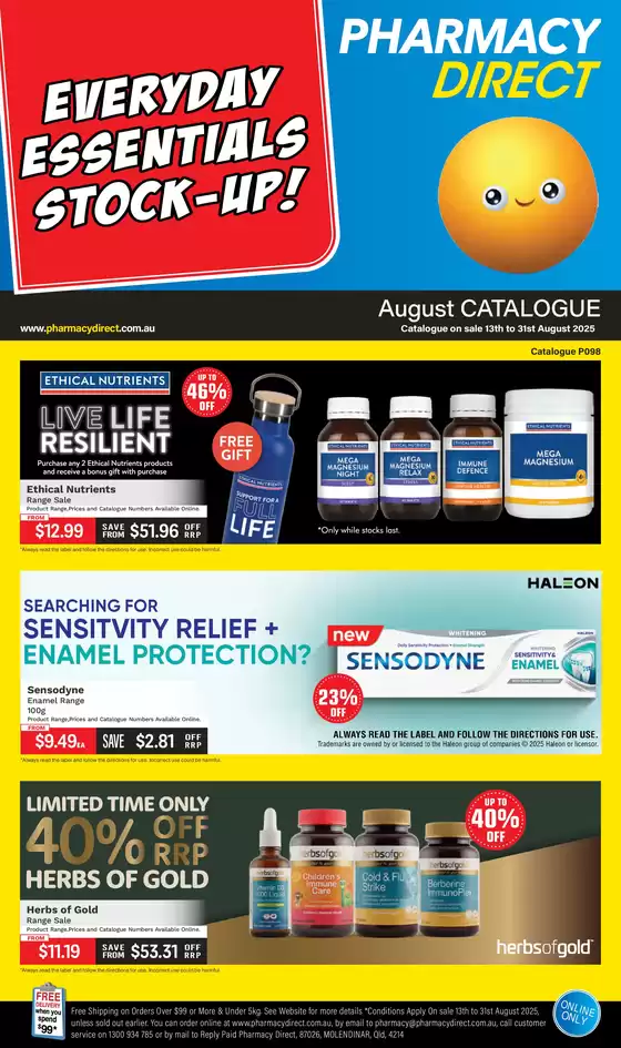 Everyday Essentials Stock-Up!