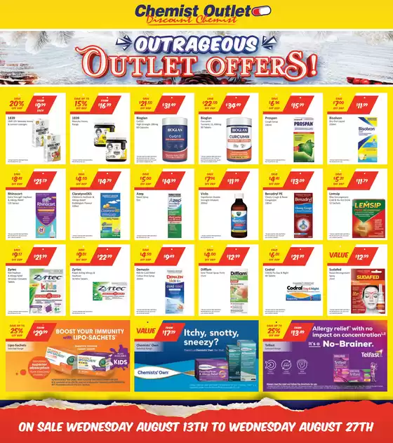 Outrageous Outlet Offers!