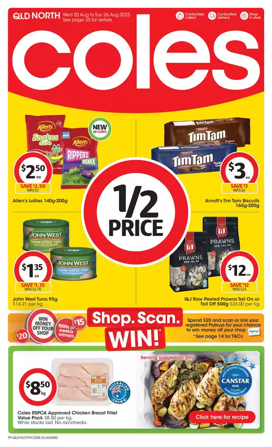 Coles catalogue in Adelaide SA | Coles Catalogue - 18th Aug | 2025-08-20T00:00:00.000Z - 2025-08-26T00:00:00.000Z