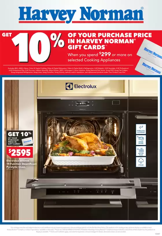 Cooking Gift Card Catalogue