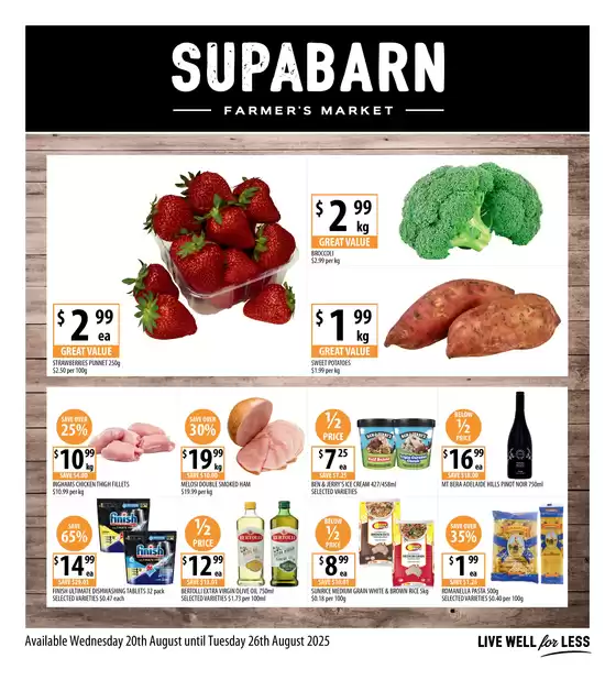 Weekly Specials 20/08