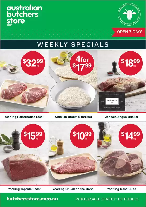 Weekly Specials