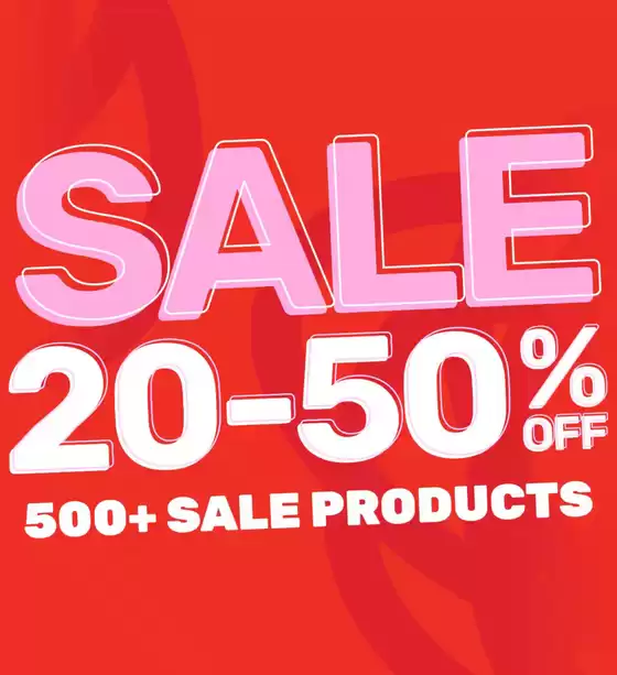 Sale 20-50% Off
