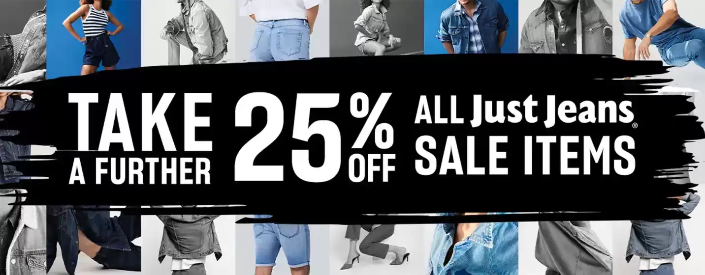 Take A Further 25% Off Sale