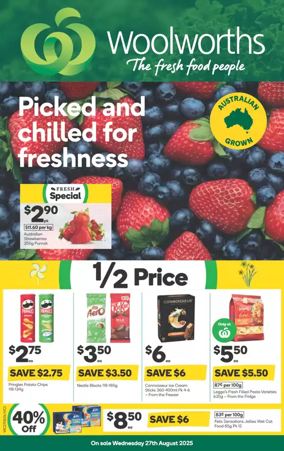 Weekly Specials - 27/08
