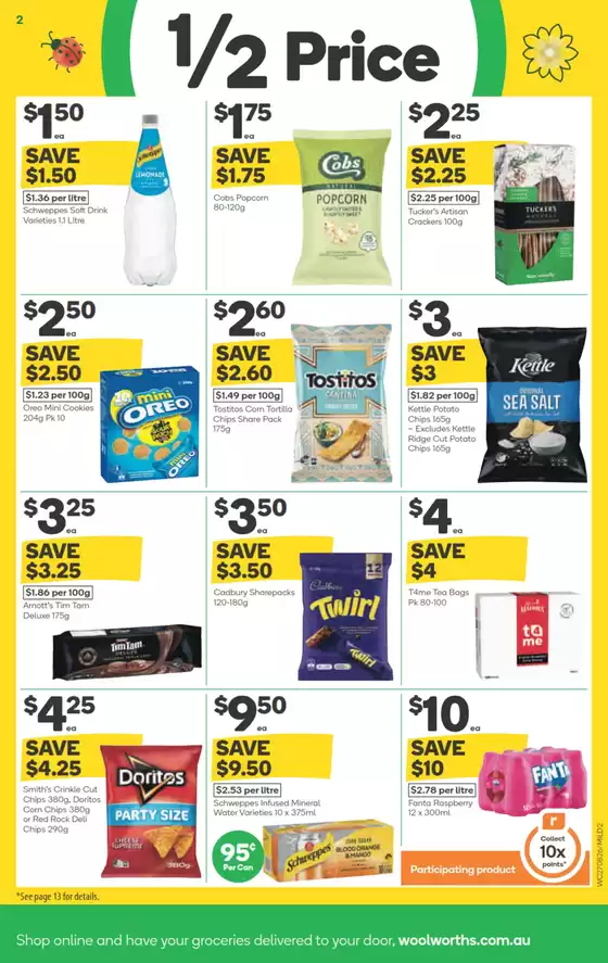 Weekly Specials - 27/08