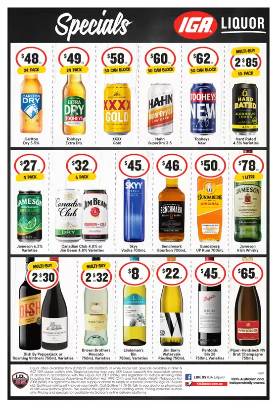 Weekly Specials