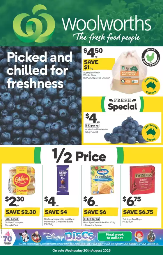 Weekly Specials - 20/08