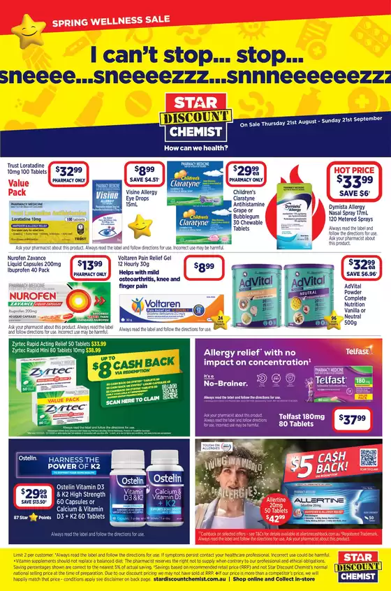 Spring Wellness Sale