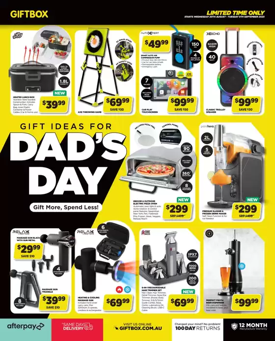 Gift Ideas For Dad's Day