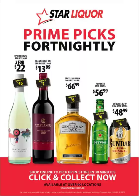 Star Liquor catalogue in Sydney NSW | Fortnightly Catalogue | 2025-08-25T00:00:00.000Z - 2025-09-01T00:00:00.000Z