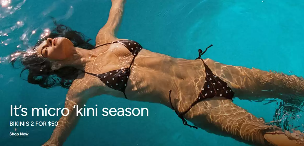 Cotton On Body catalogue in Dongara WA | Bikinis 2 For $50 | 2025-08-25T00:00:00.000Z - 2025-09-08T00:00:00.000Z