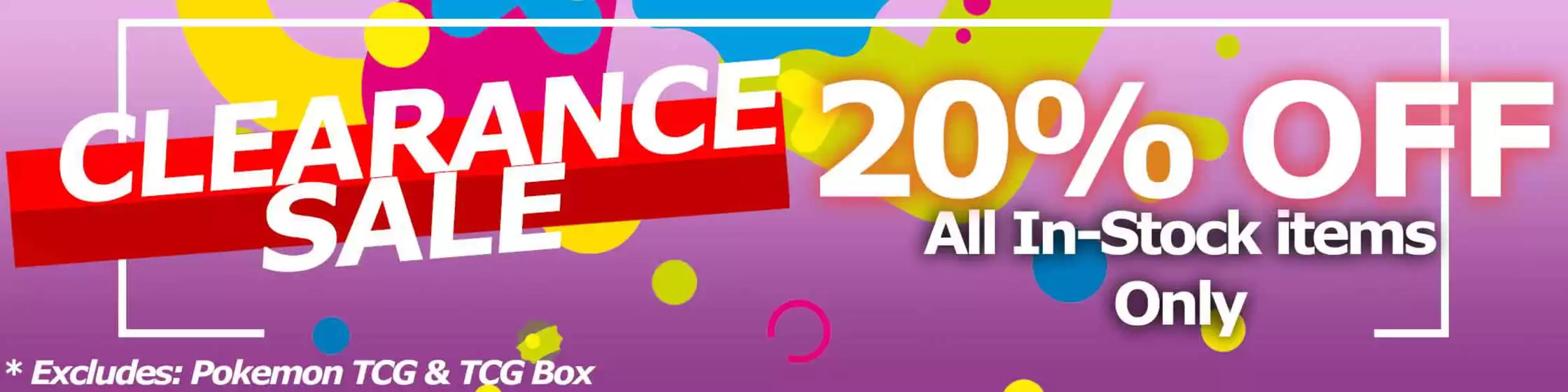 Clearance Sale