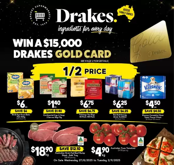 Drakes 27/08